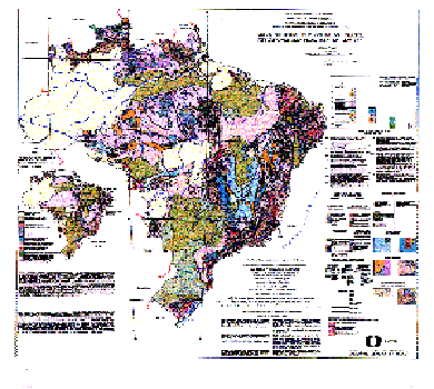 1995 Geological Map of Brazil