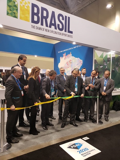  The Brazilian stand at PDAC is a partnership between the government and sector entities 