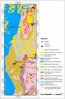 Figura 1 - Mapa tectônico simplificado da Serra do Espinhaço, com a localização da área do geossítio Canyon Talhado (SIGEP 128) na região de Serranópolis de Minas (CPRM, 2014). Figura anexada pelo responsável do cadastro.