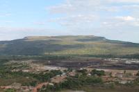 Vista parcial da vila do Paiva e visada para sul.