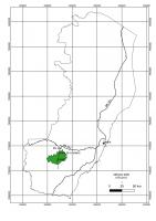Localização e vias de acesso à Gruta do Limoeiro com destaque para o município de Castelo (ES)
(Autoria da figura: Paulo de Tarso Ferro de Oliveira Fortes)