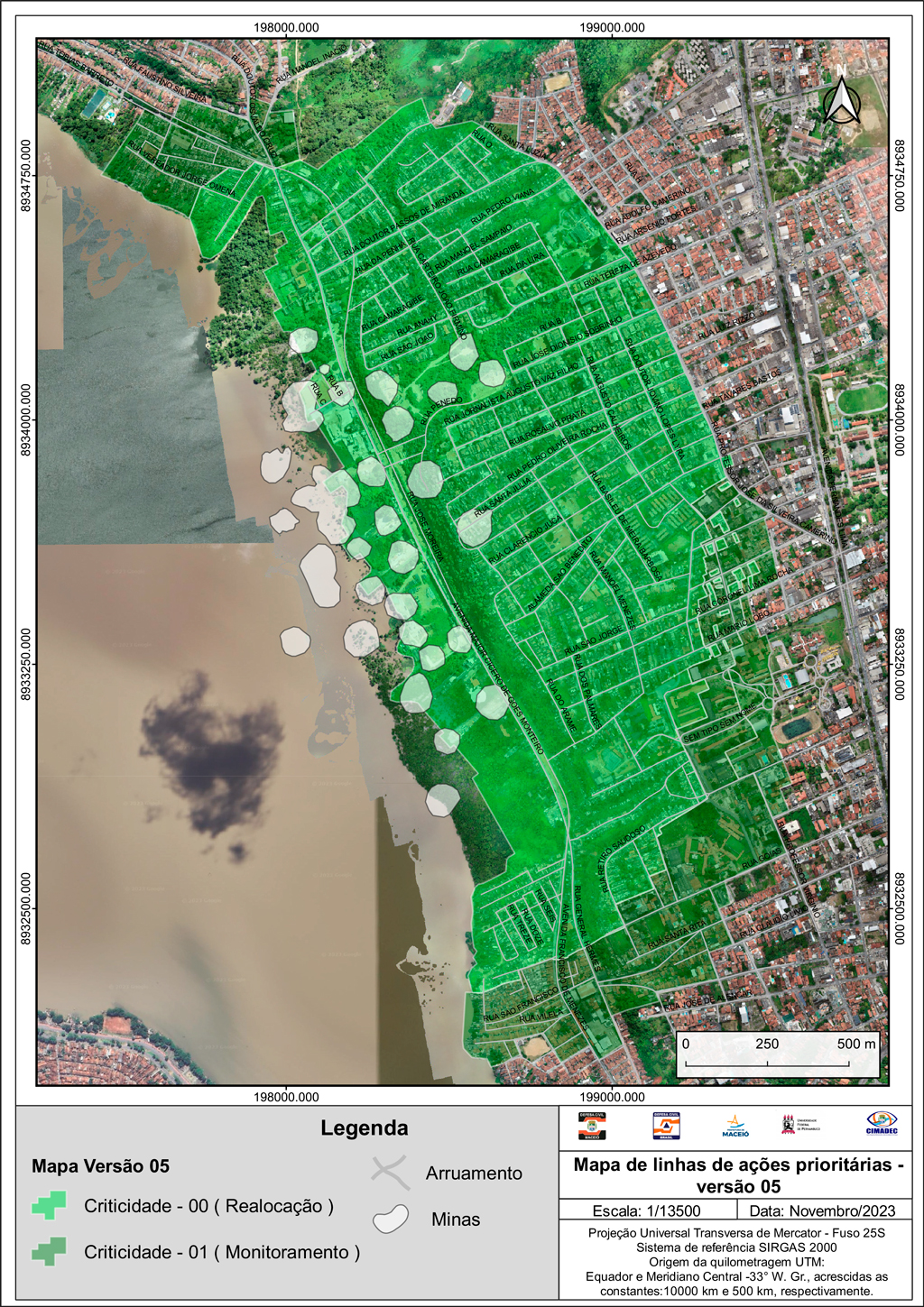 Mapa de linhas de aes prioritrias 