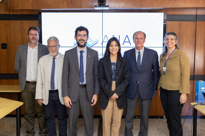 Novos representantes da ANA e equipe SGB (Crdito foto: Jonilton Torres/Comunicao ANA)